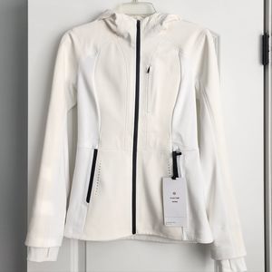 Lululemon White Cross Chill Jacket Size 4